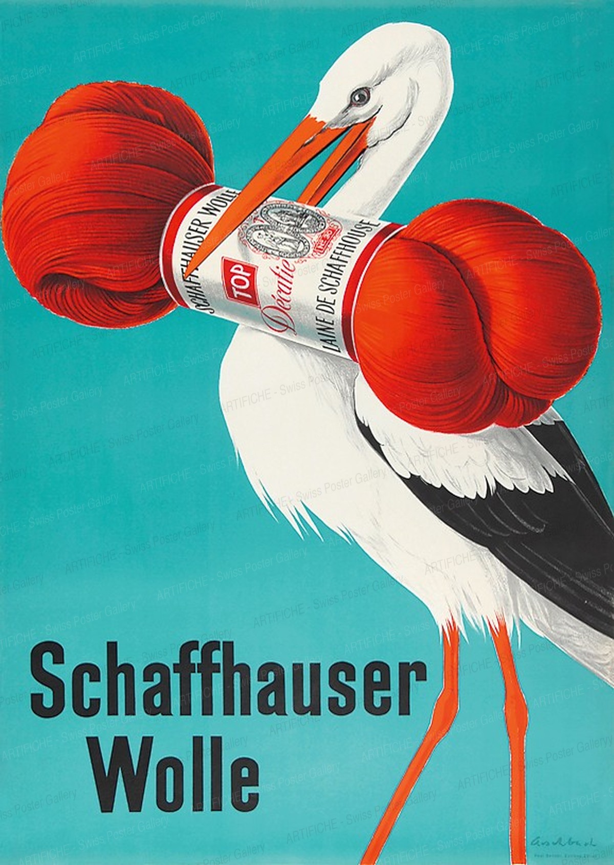 Schaffhauser Wolle, Hans Aeschbach