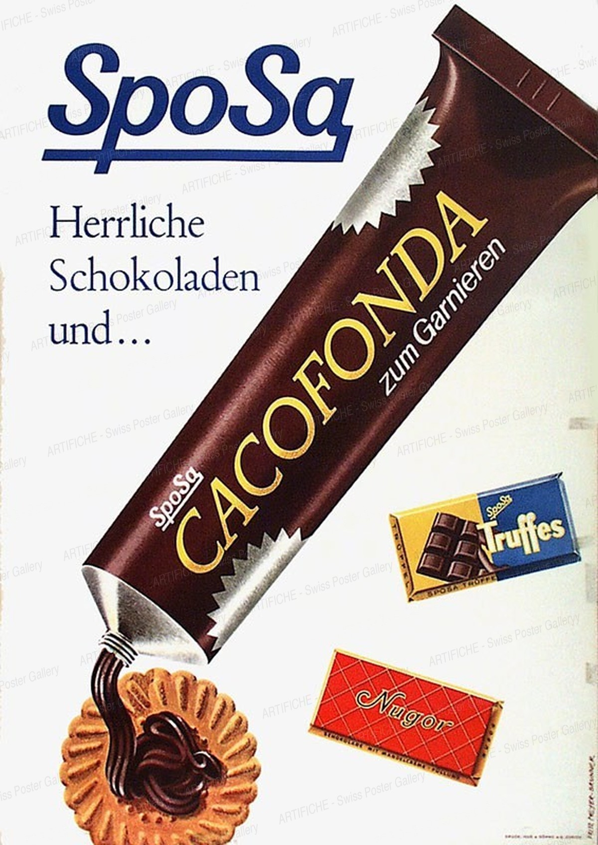 SPOSA Herrliche Schokoladen und… CACOFONDA, Fritz Meyer-Brunner