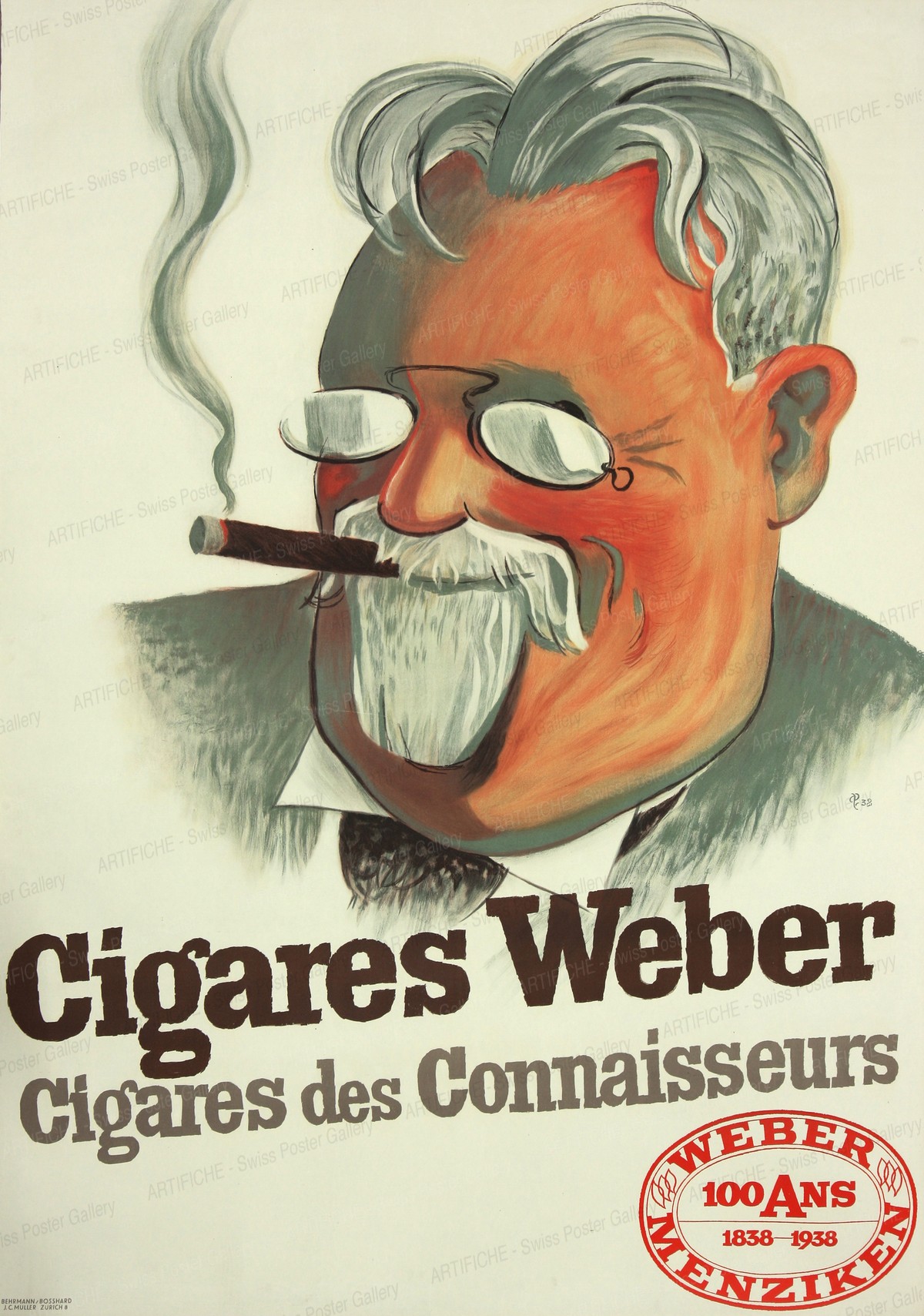 Cigares Weber – Cigares des connaisseurs, Hugo Laubi