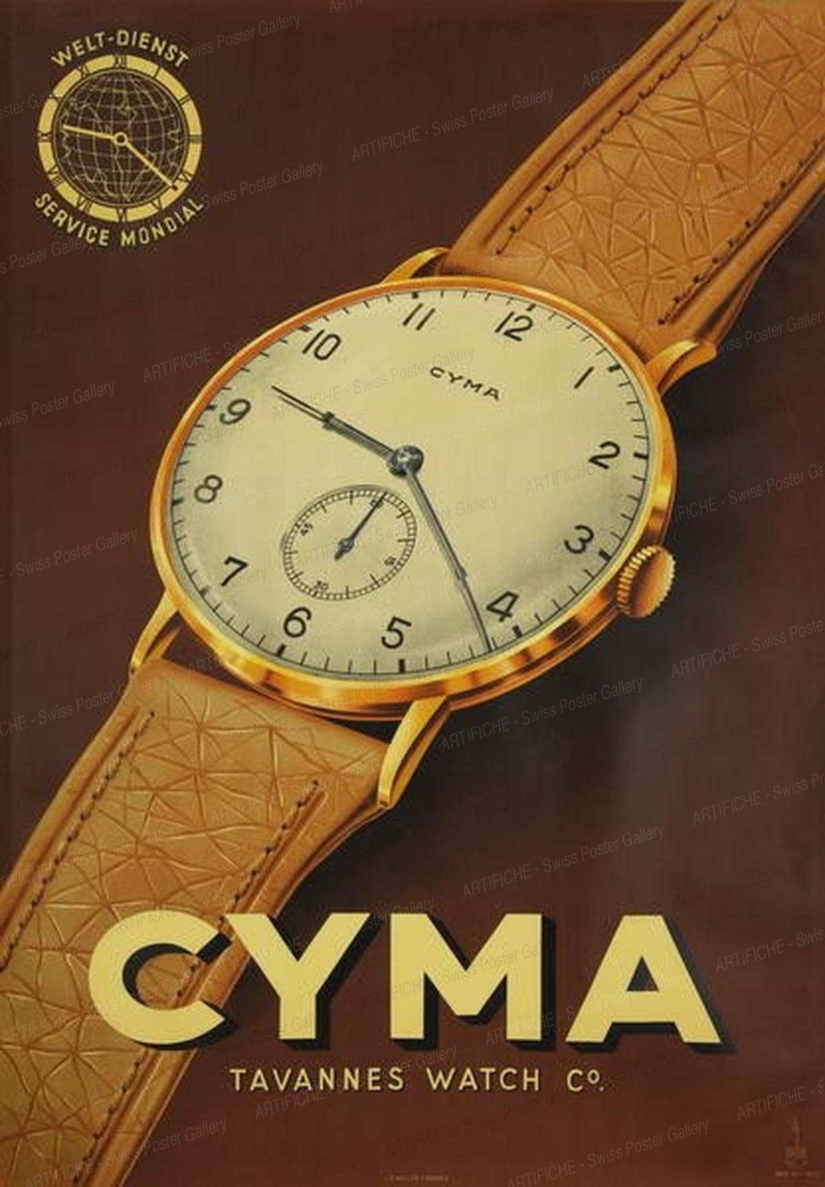Cyma Tavannes Watch Co., A. Galib