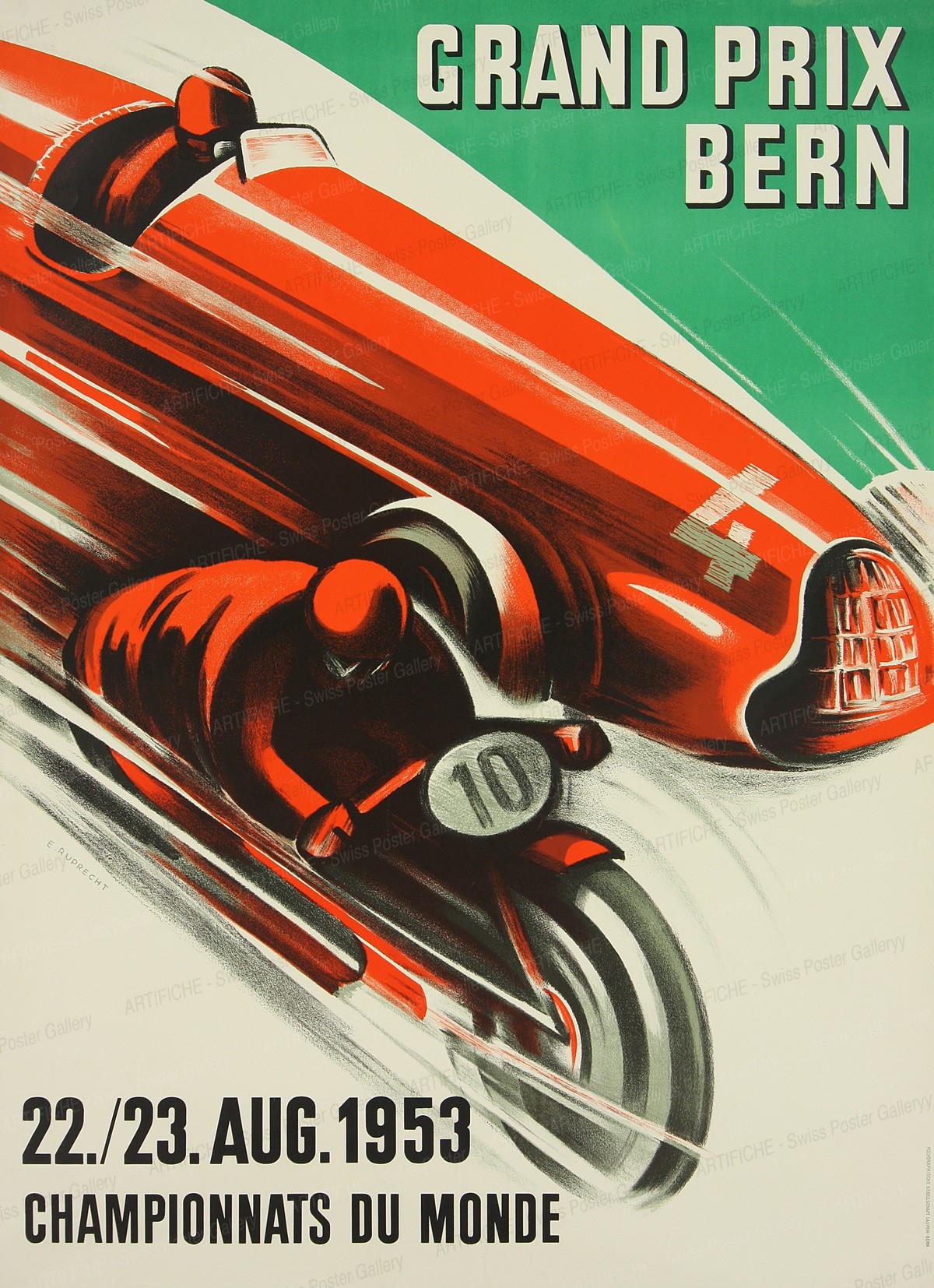 Grand Prix Bern 1953 – Championnat du Monde, Ernst Ruprecht