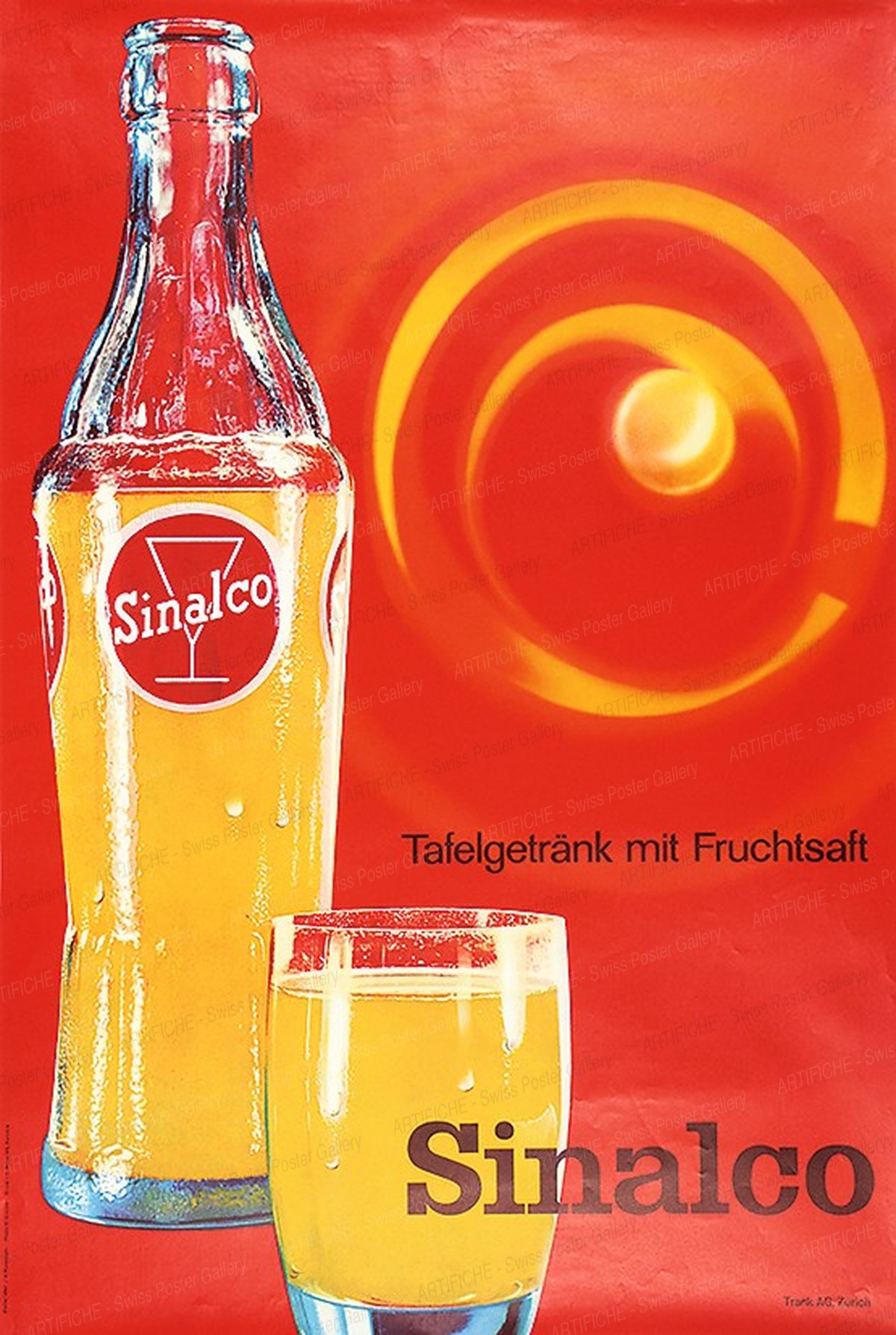 Sinalco Tafelgetränk mit Fruchtsaft, Alfons Ruckstuhl