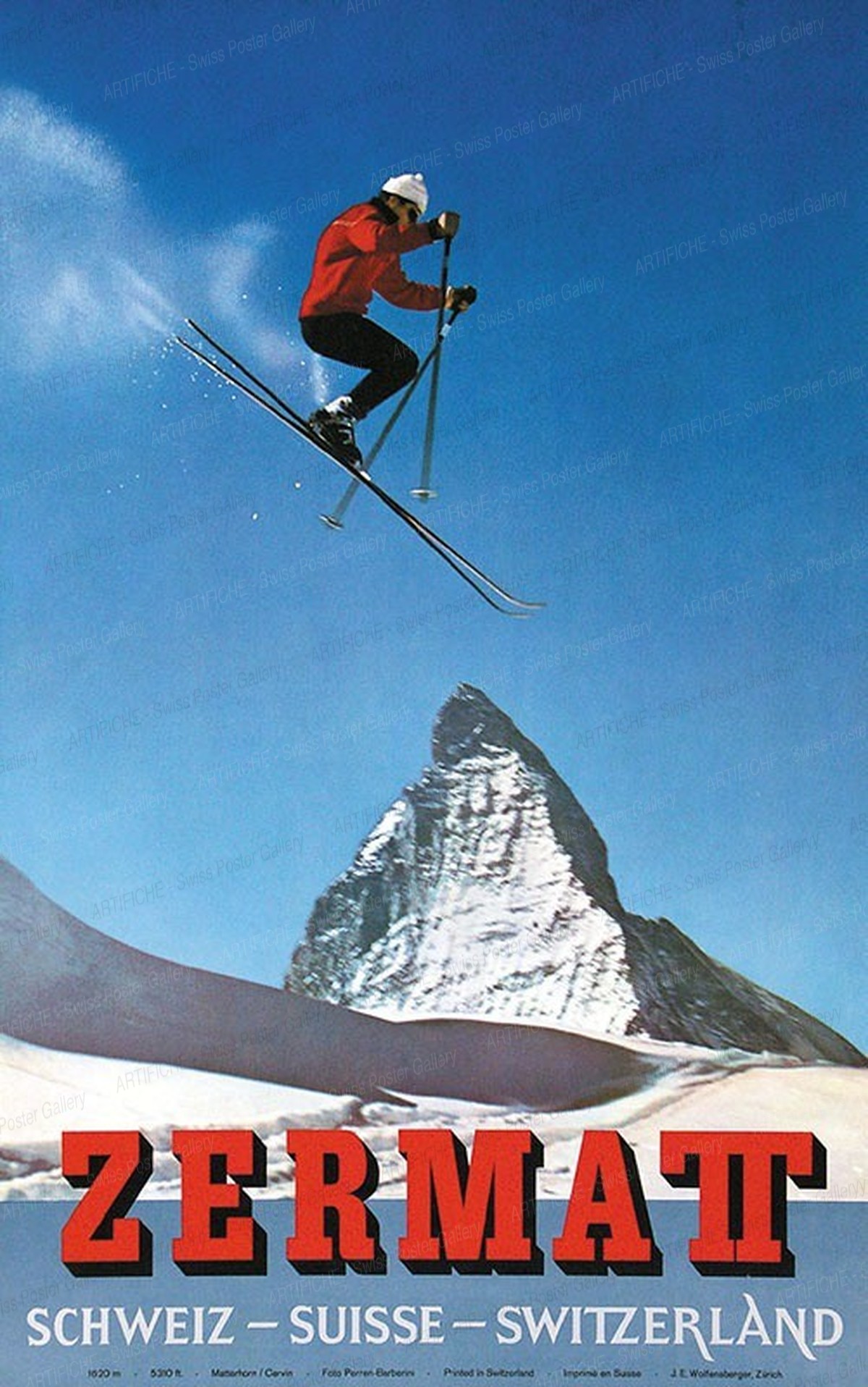 Zermatt – Schweiz – Suisse – Switzerland, Alfred Perren-Barberini