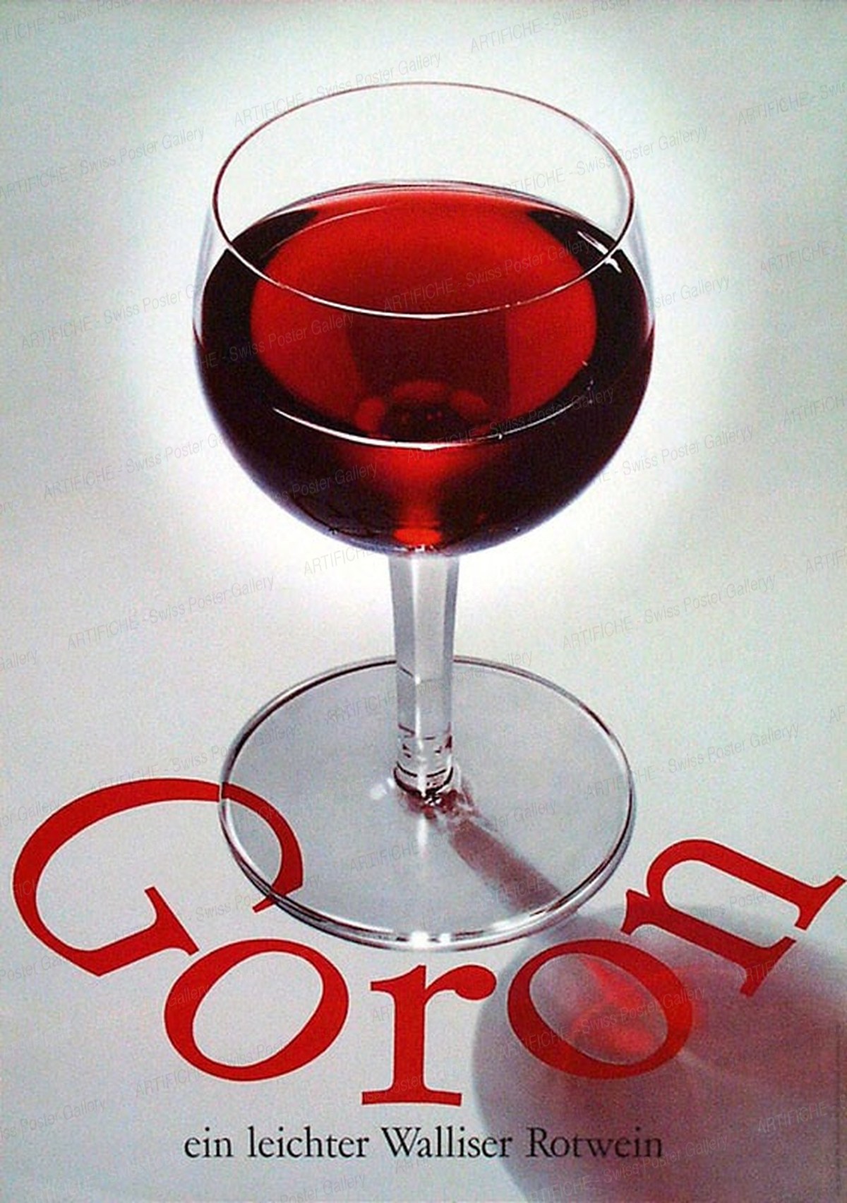 Goron – ein leichter Walliser Rotwein, Alfons Ruckstuhl