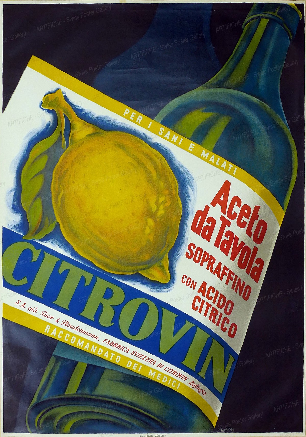 Citrovin vinegar, Hermann Alfred Koelliker