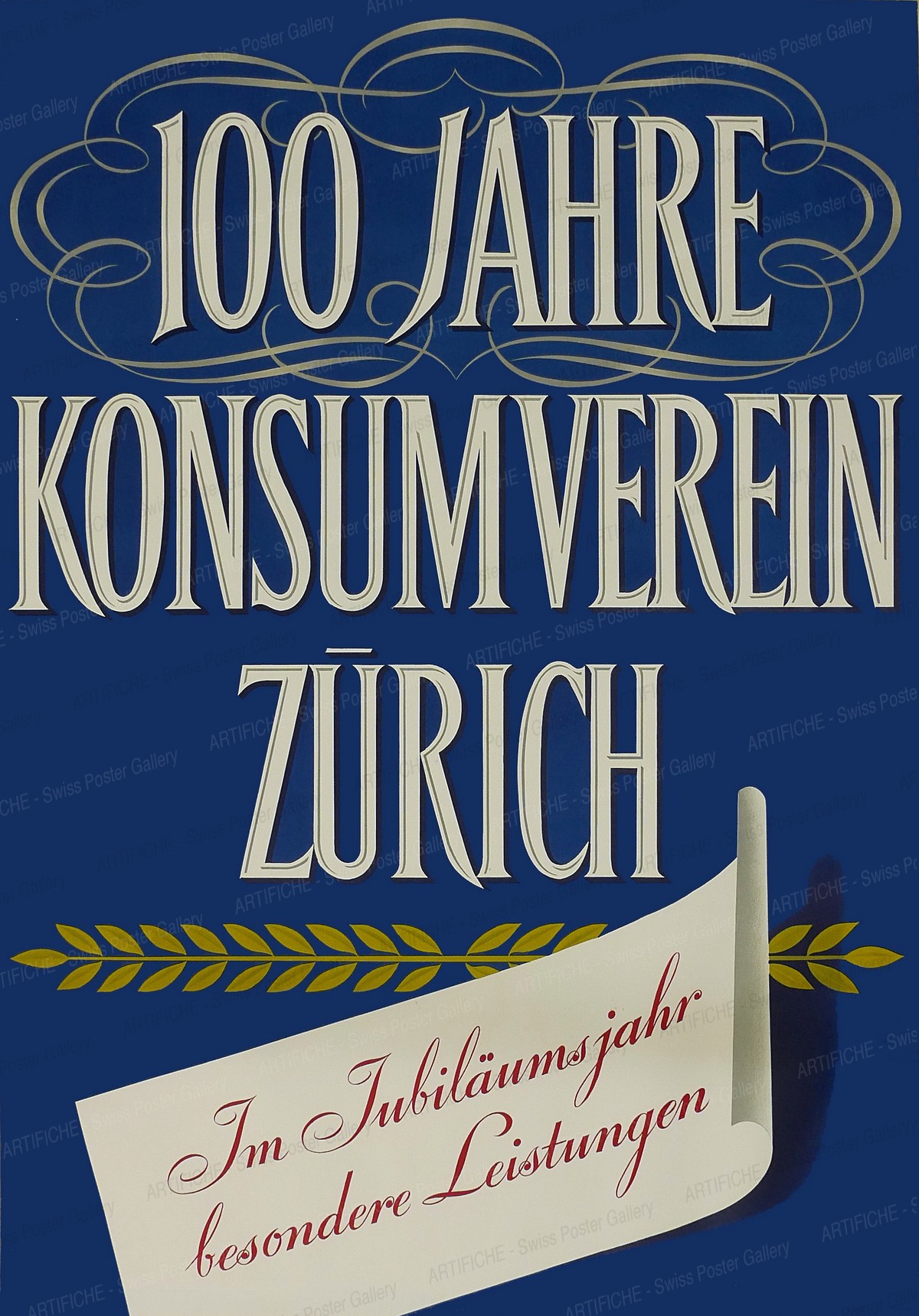 100 Jahre Konsumverein Zürich, Hans Aeschbach