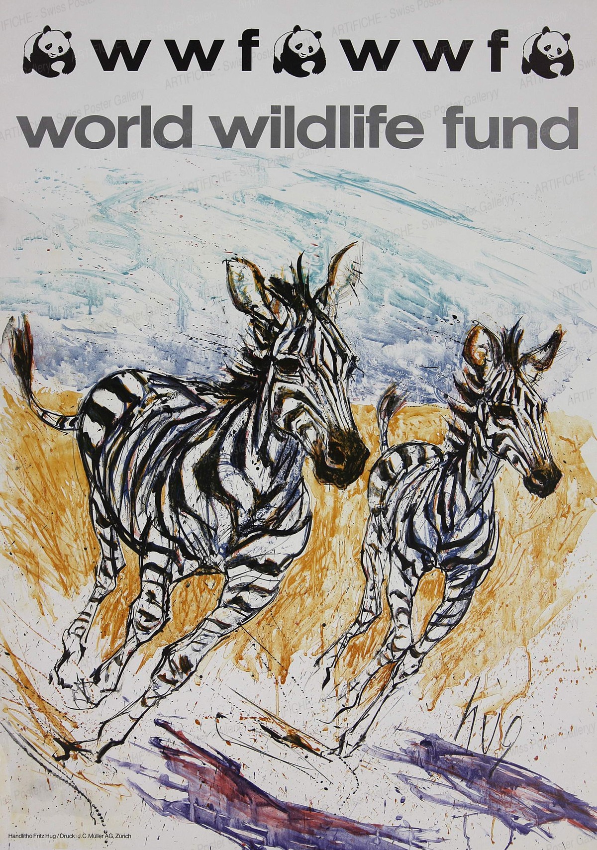 WWF – Sammlung Welt Natur Fonds, Fritz Hug