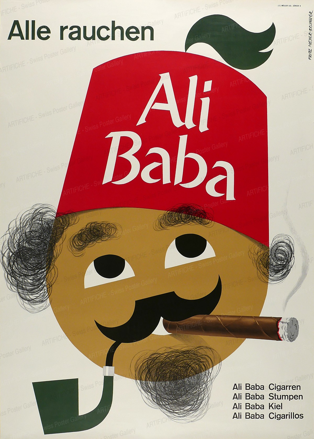 Everybody smokes Ali Baba, Fritz Meyer-Brunner