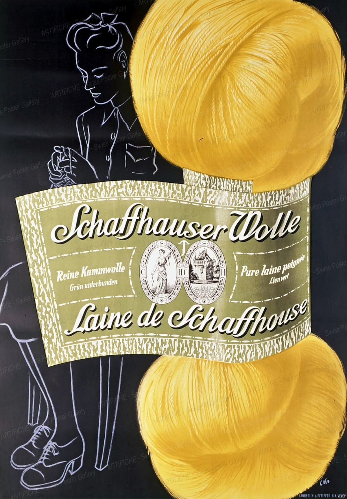 Schaffhauser Wolle – Laine de Schaffhouse, Herbert Berthold Libiszewski