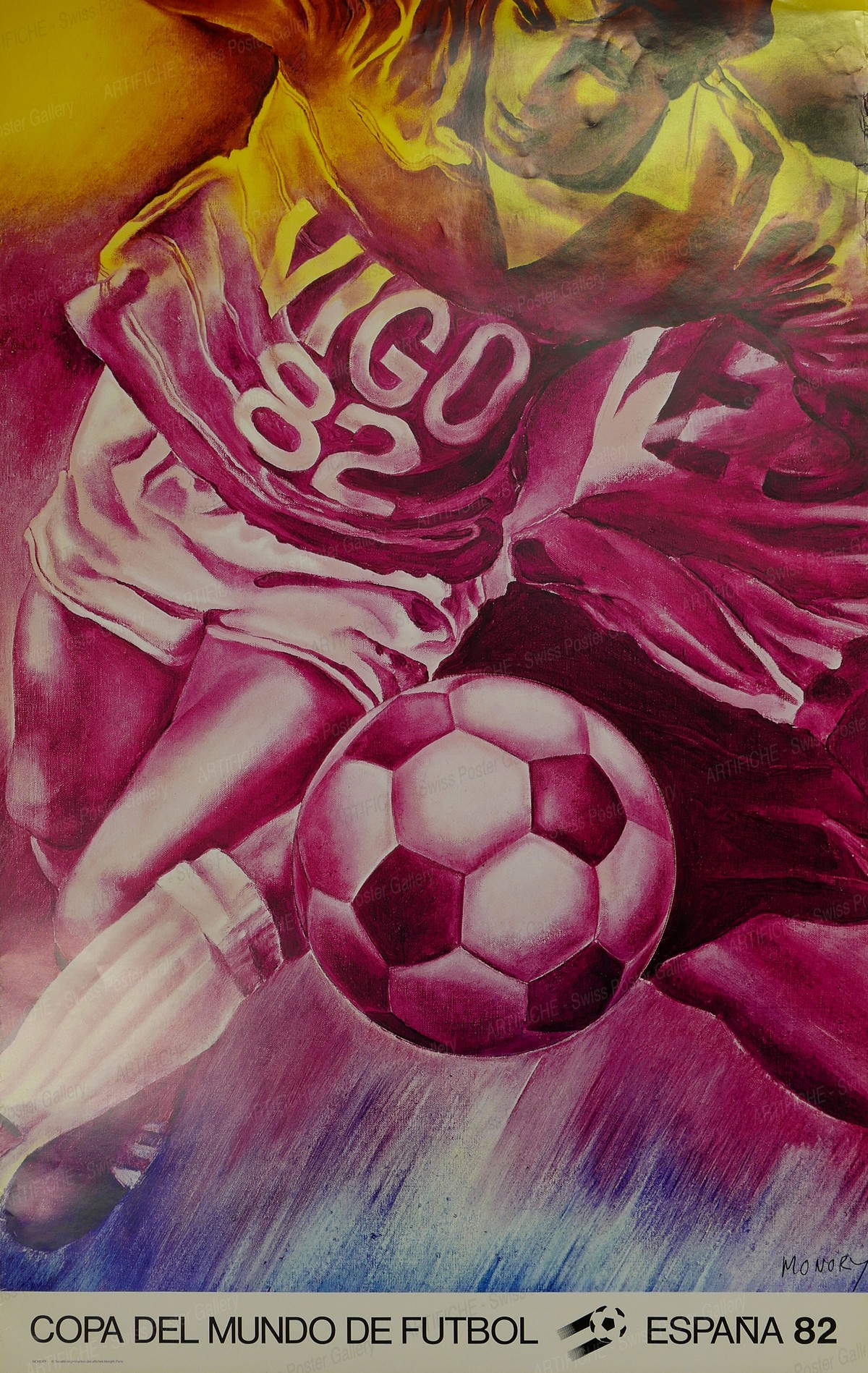 Football World Cup Spain 1982 – Vigo, Jacques Monory
