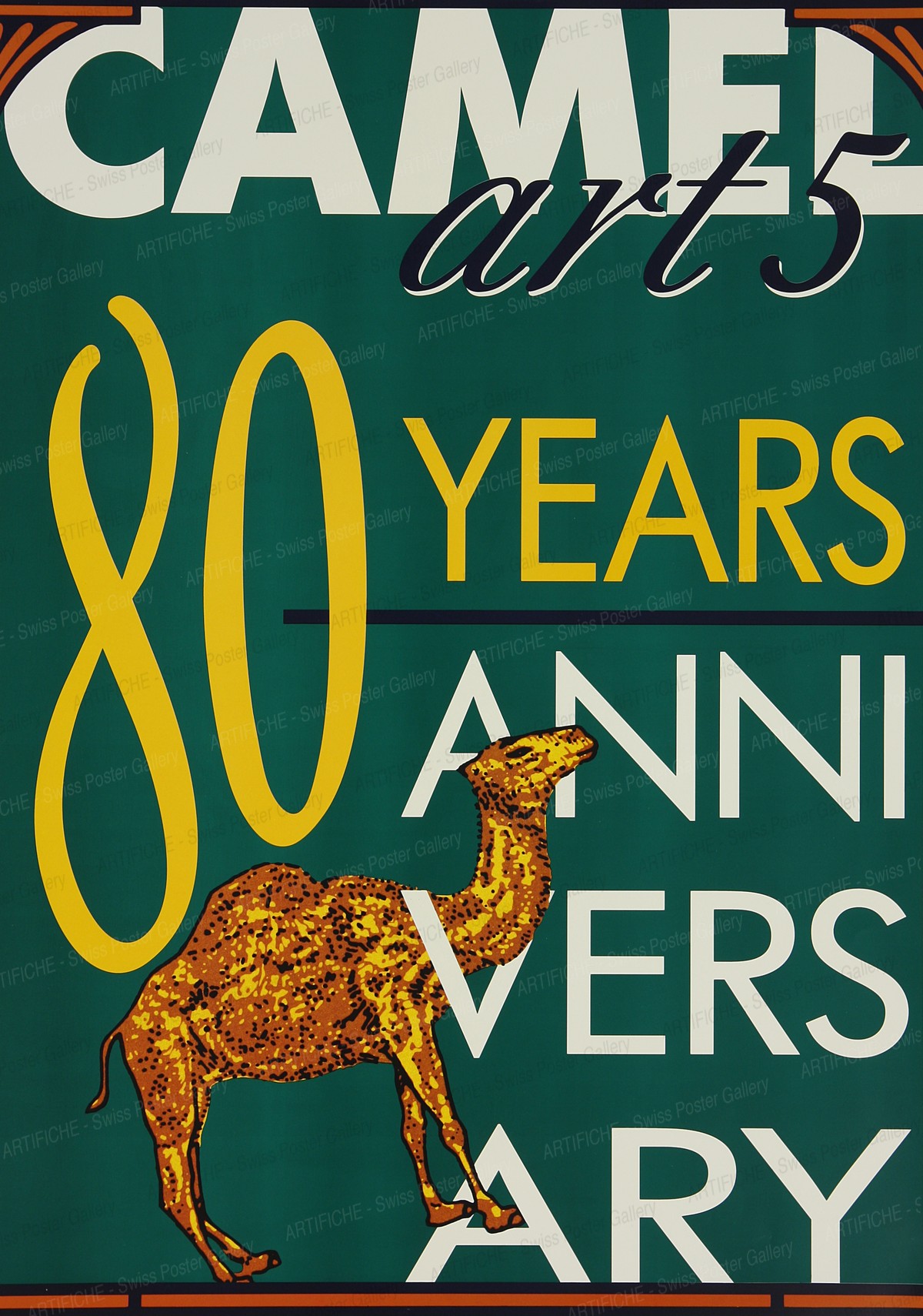 Camel art 5 – 80 years anniversary, Artist unknown