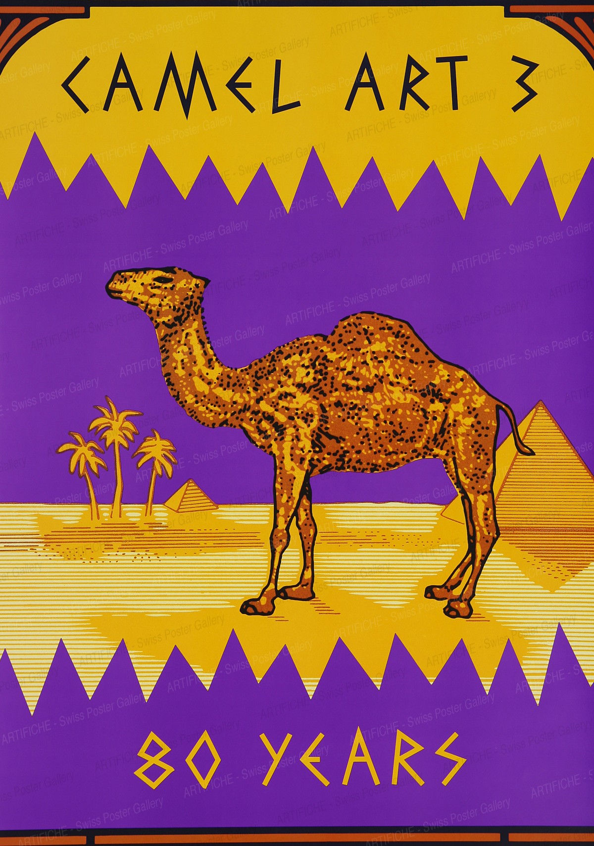 Camel art 3 – 80 years, Artist unknown