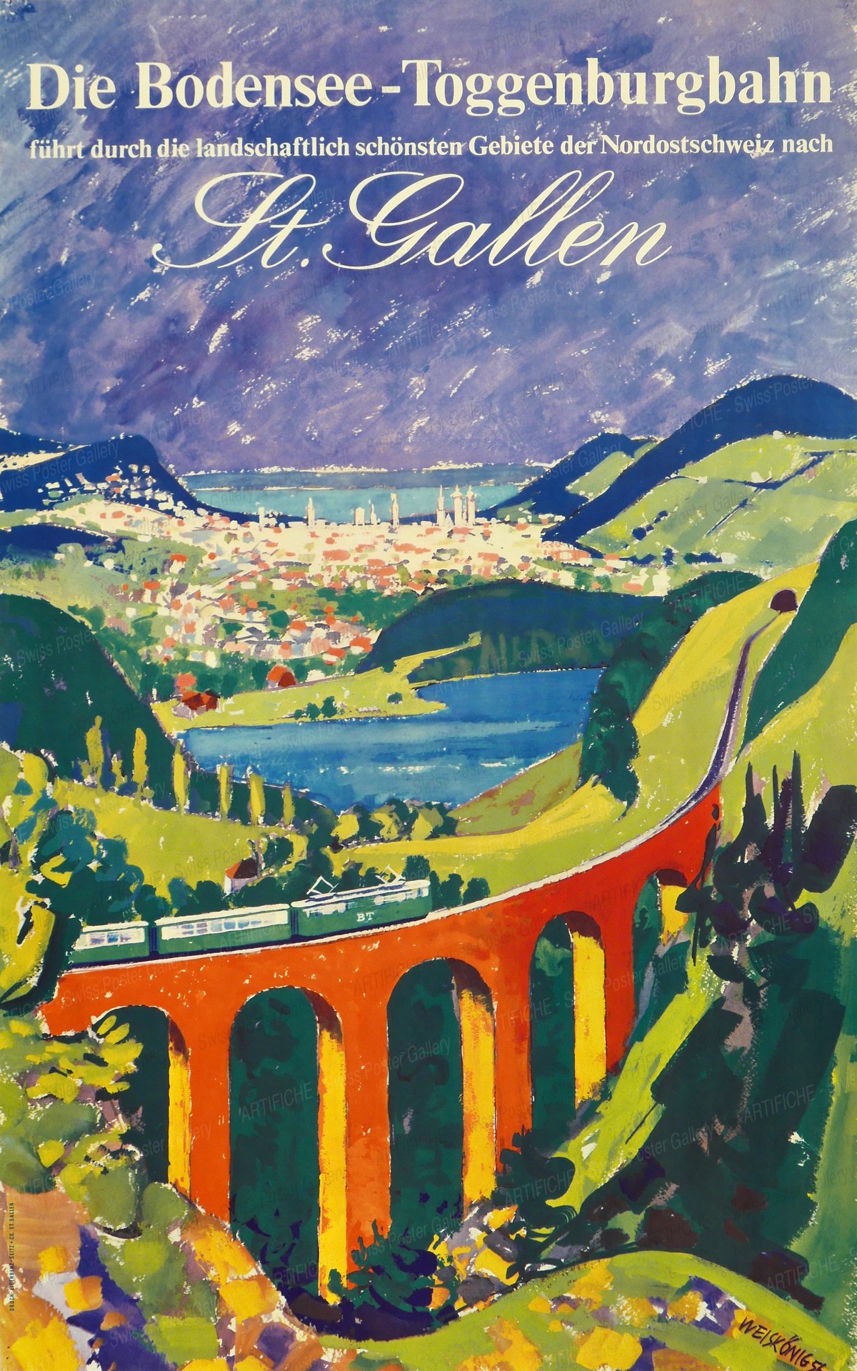 Die Bodensee – Toggenburgbahn – St. Gallen, Werner Weiskönig