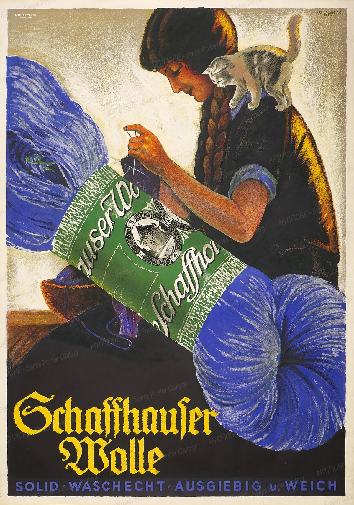 Laine de Schaffhouse – Wool of Schaffhouse, Max Dalang