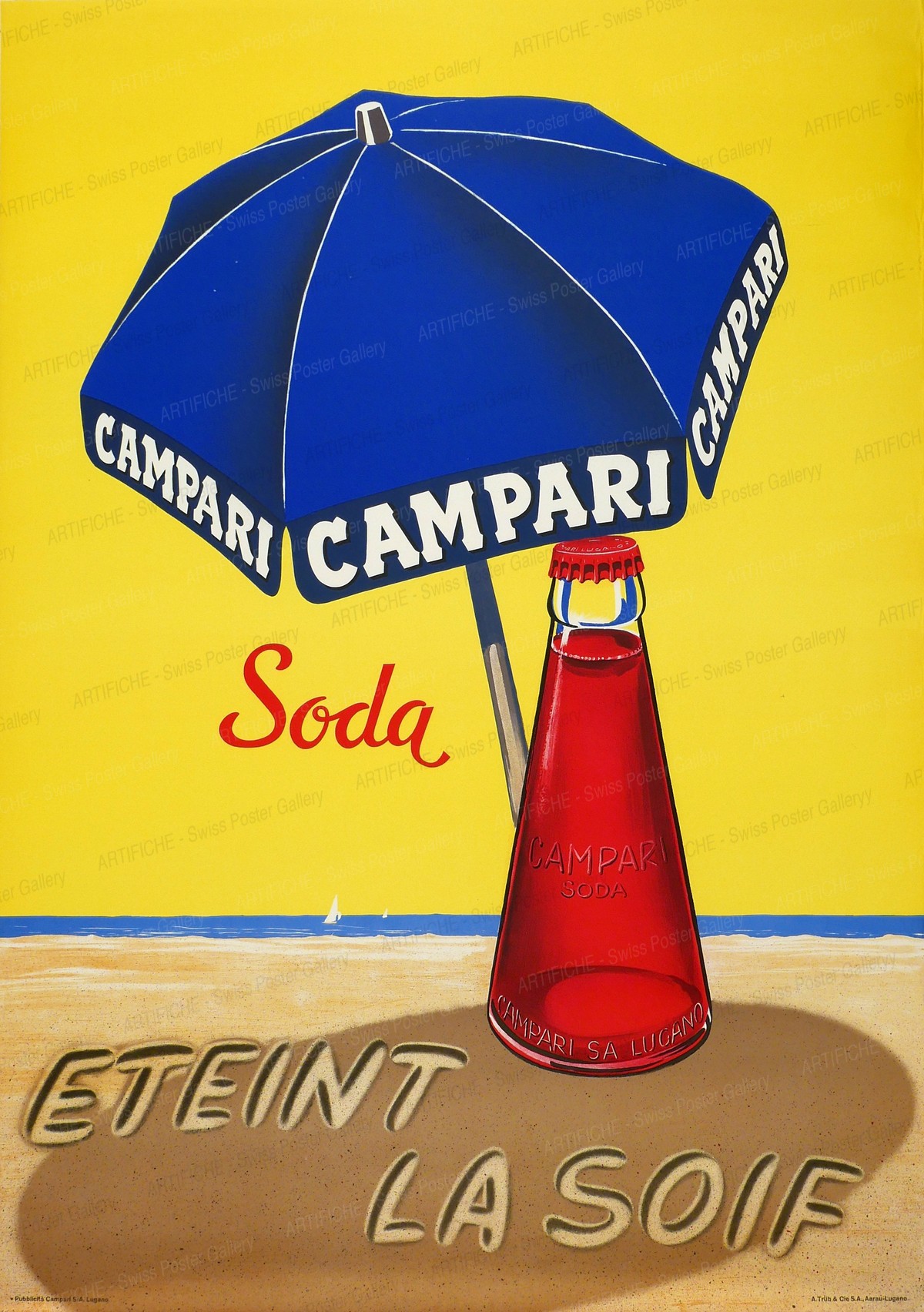 Campari Soda – Quenches thirst, Artist unknown