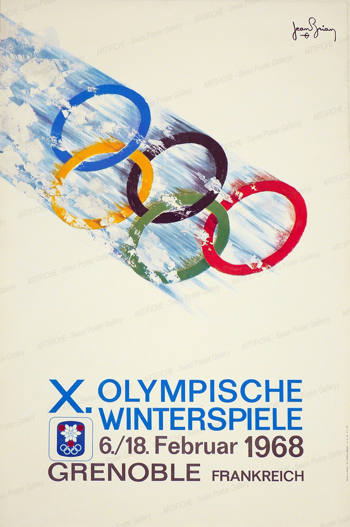10th Olympic Winter Games – Grenoble 1968, Jean Brian
