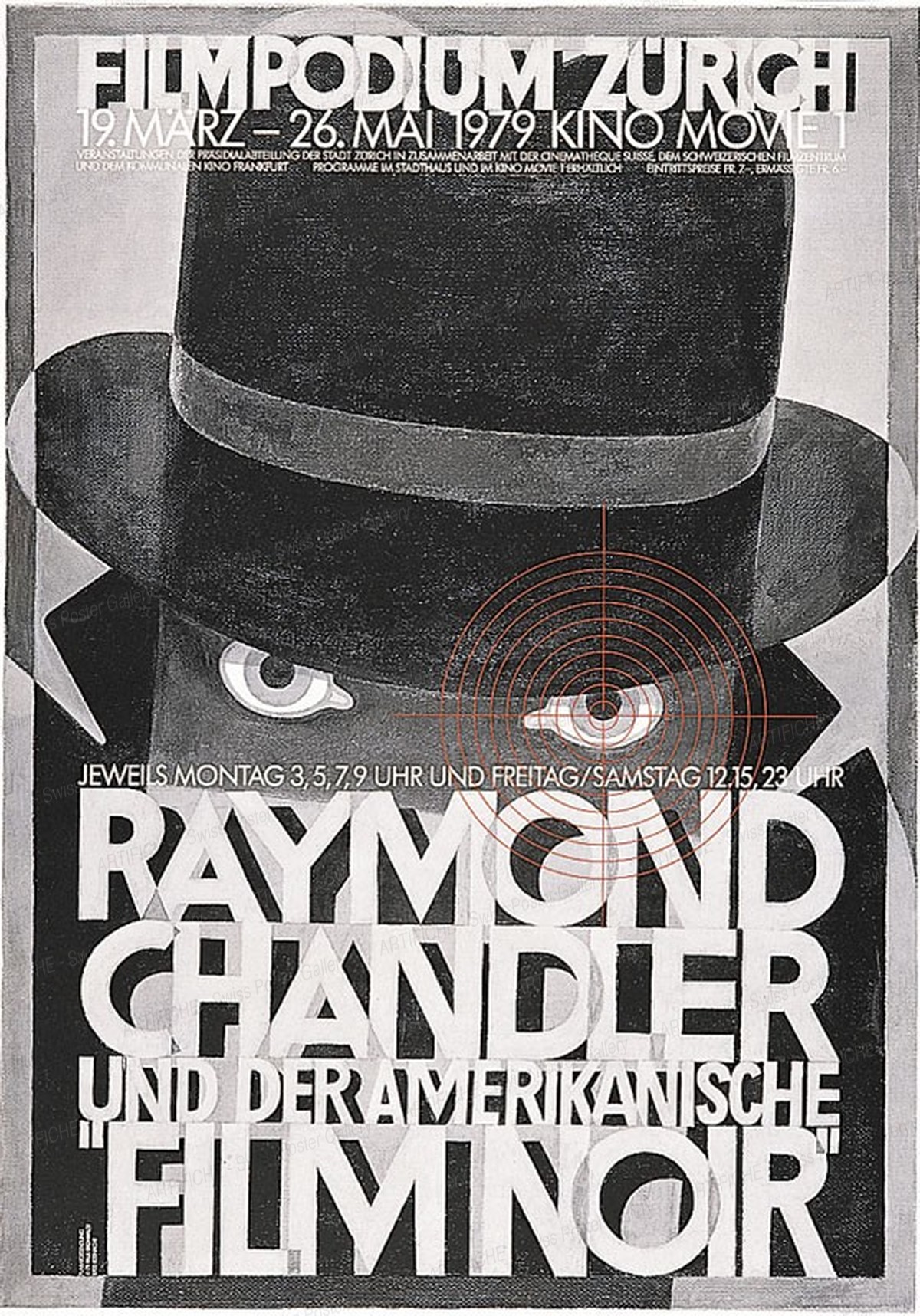 Filmpodium Zürich – Raymond Chandler und der Amerikanische Film Noir, Paul Brühwiler