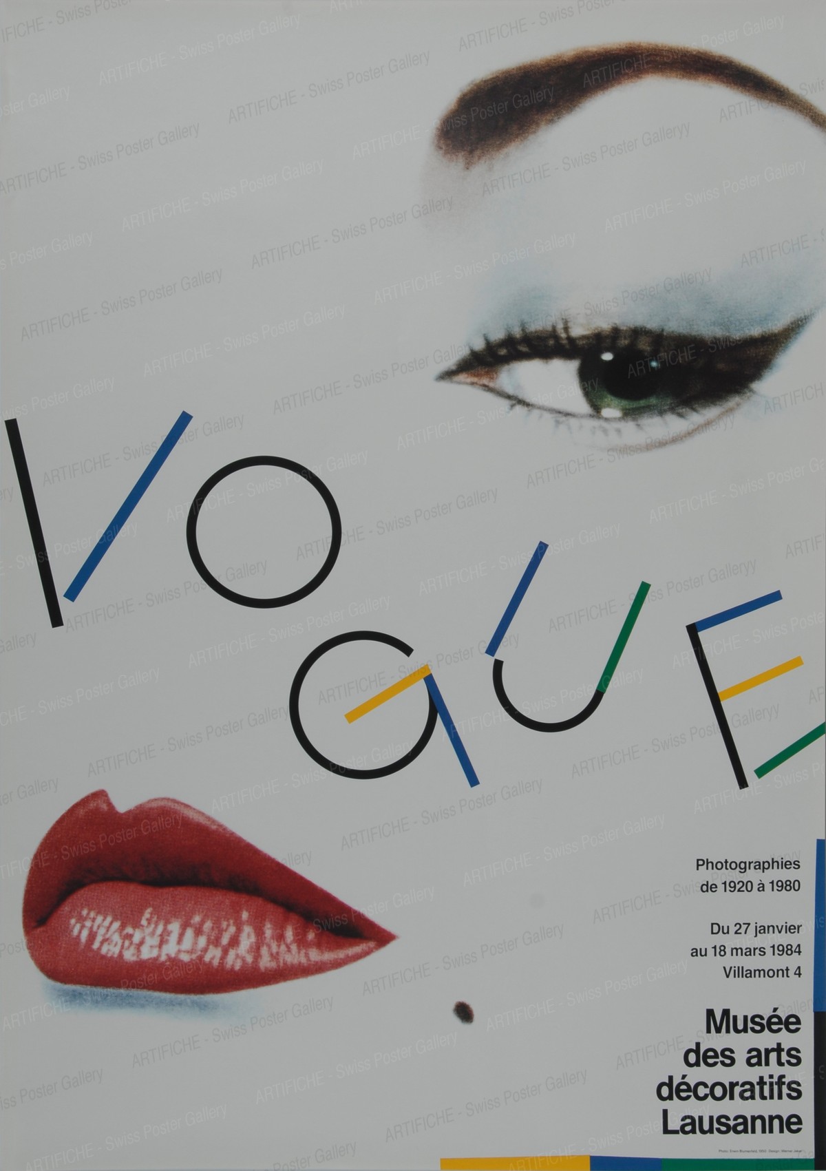 Musée des arts décoratifs Lausanne – Vogue, Werner Jeker