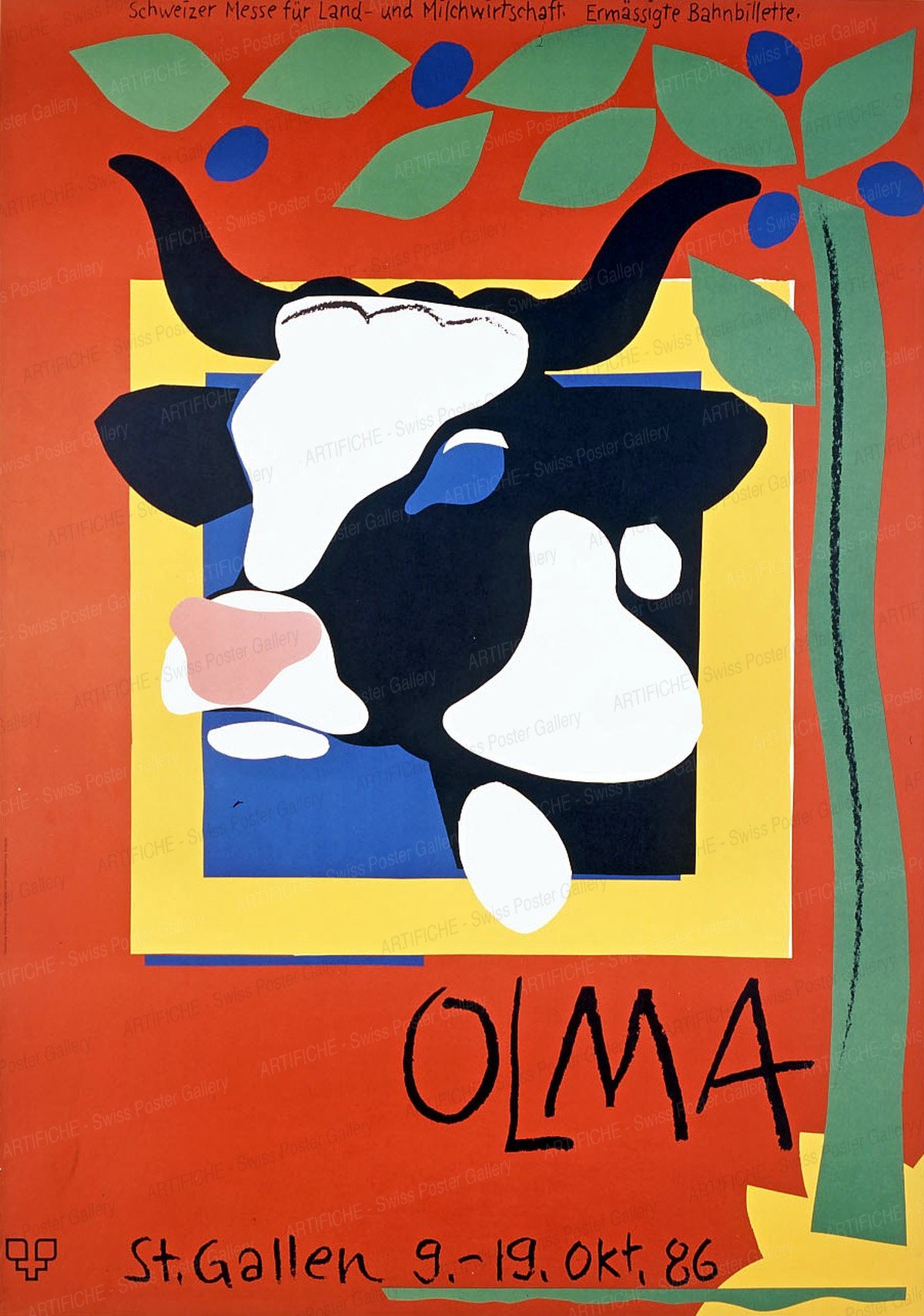 OLMA Schweizer Messe für Land- und Milchwirtschaft St. Gallen 9. – 19. Oktober 1986, Ruedi Külling
