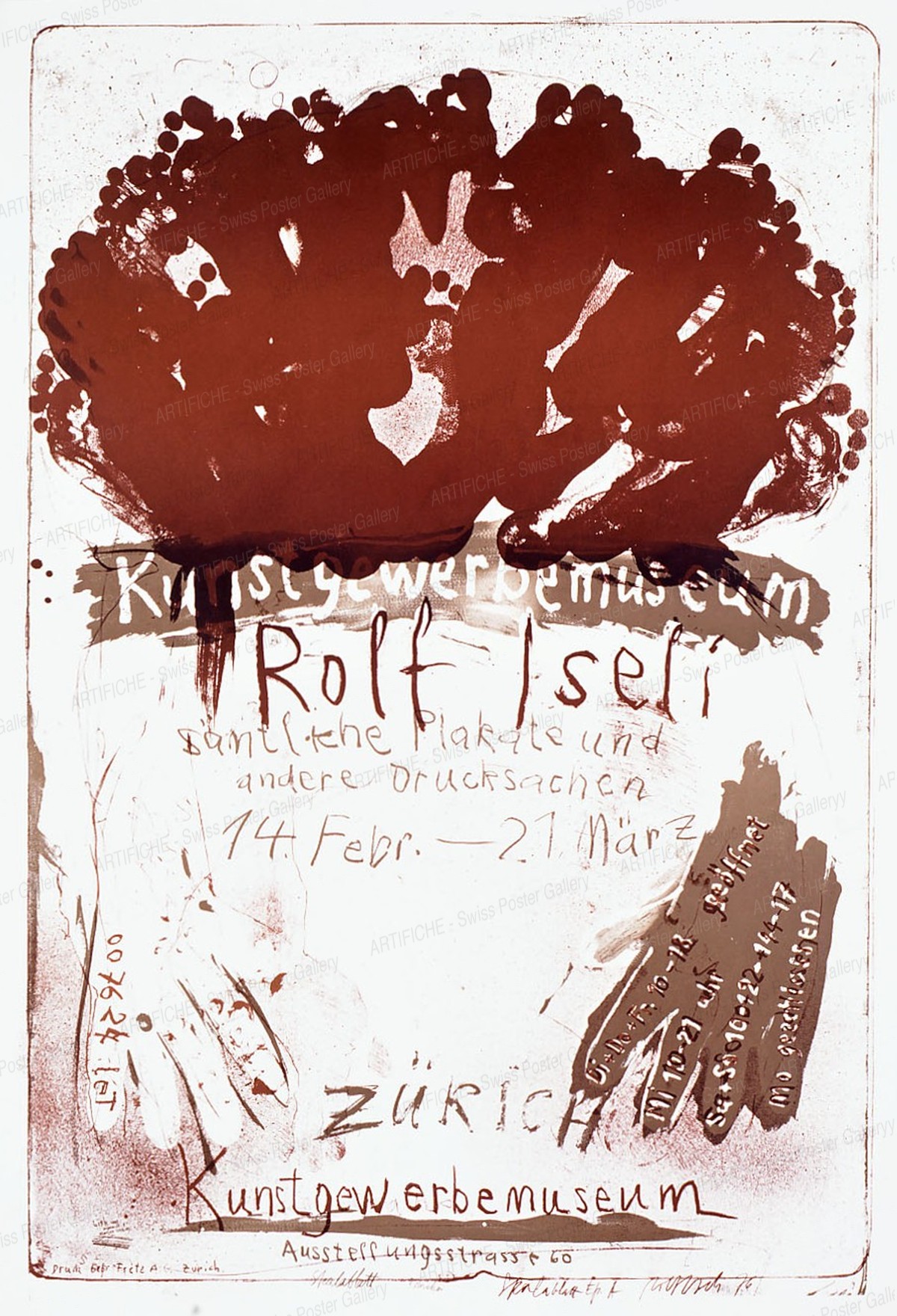 Kunstgewerbemuseum Zürich – Rolf Iseli, Rolf Iseli