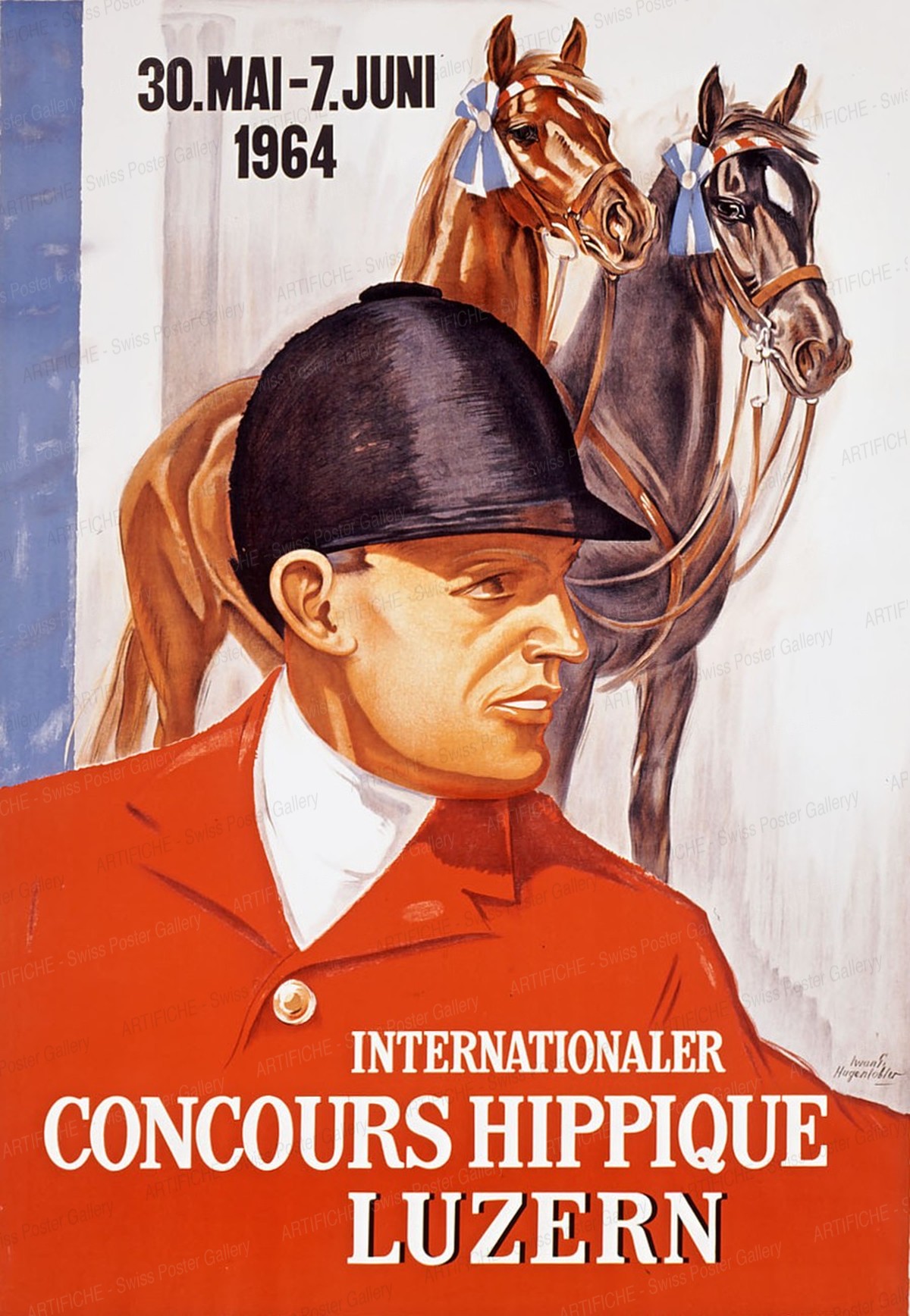 International Competition of Equestian Sports Luzern, Iwan Edwin Hugentobler