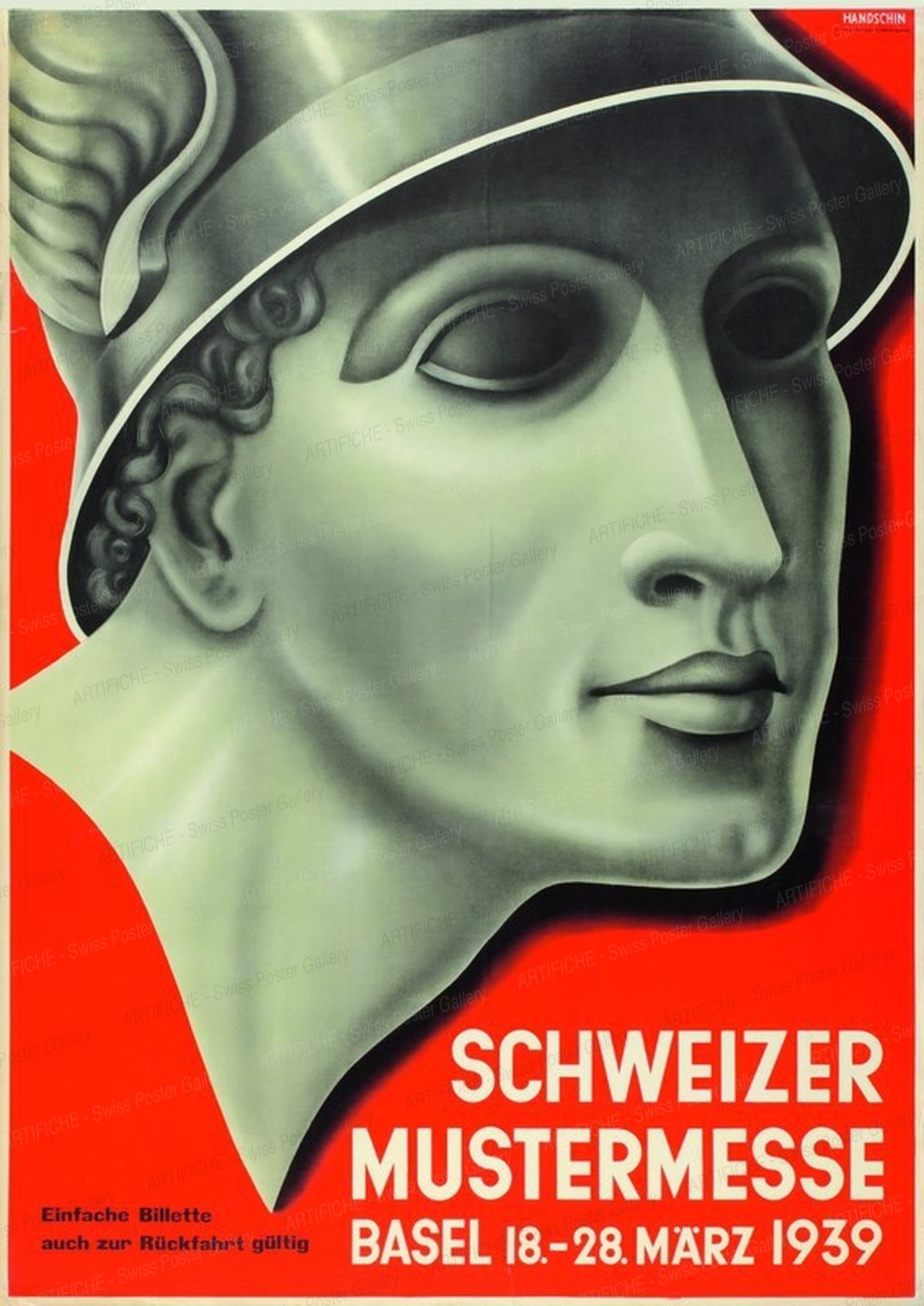 Schweizer Mustermesse Basel 18. – 28 März 1939, Johannes Handschin