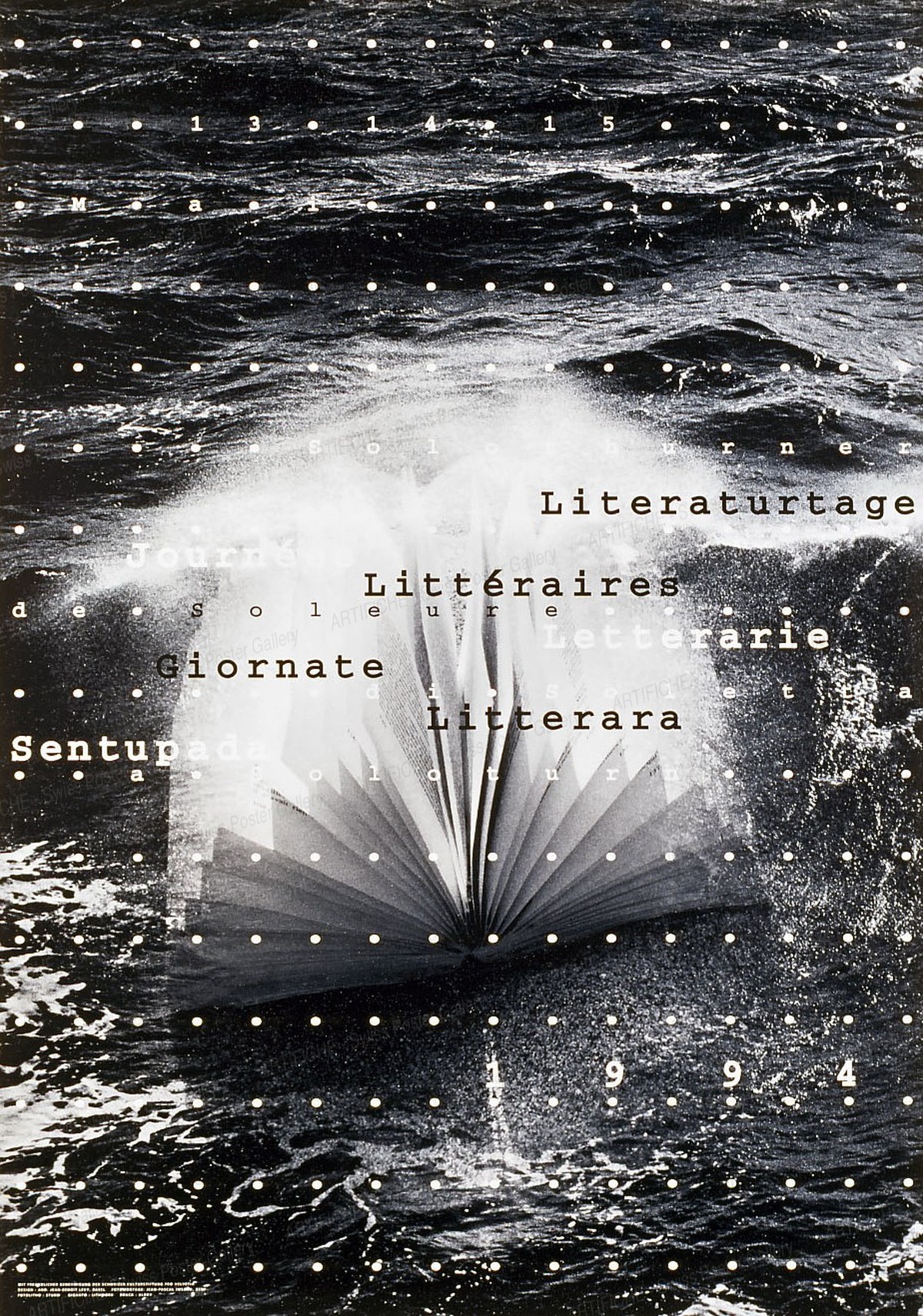 Solothurner Literaturtage – Journées littéraires de Soleure – Giornate Litterare di Soletta, Levy, Jean-Benoît, Photo: J.P. Imsand