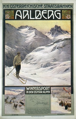Arlberg Wintersports in the Austrian Alps, Gustav Jahn
