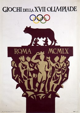 Giochi della XVII Olimpiade, Roma, Armando Testa