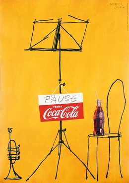 PAUSE trink Coca Cola, Herbert Leupin