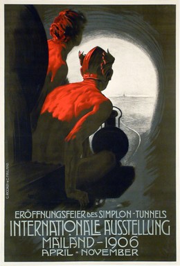 Eröffnungsfeier des Simplon-Tunnels – Internationale Ausstellung Mailand 1906, Leopoldo Metlikovitz