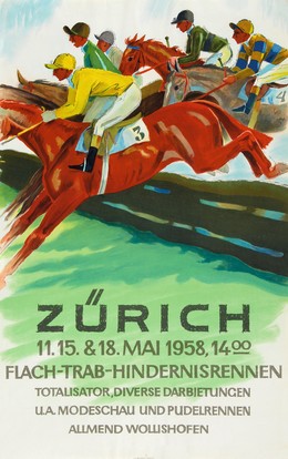 Zürich – Flach-Trab-Hindernisrennen 1958, Herbert Berthold Libiszewski