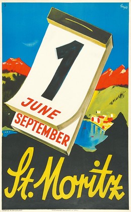 St. Moritz – 1 June – September, Alois Carigiet