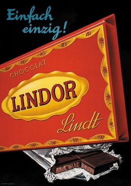 Lindt Chocolate LINDOR – Simply unique!, Artist unknown