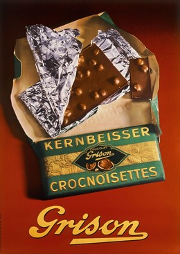 Grison Kernbeisser Crocnoisettes Chocolate, Artist unknown