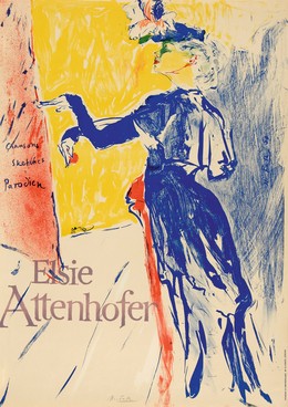 Elsie Attenhofer – Cabaret artist, Hans Falk