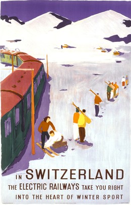 Switzerland – The Electric Railways – Winter Sports, Hans Jegerlehner