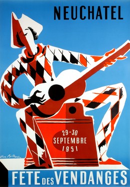 Fête des vendanges Neuchâtel 1951, Alex Billeter