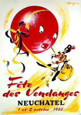 Fête des vendanges – Neuchâtel 1955, André Huguenin
