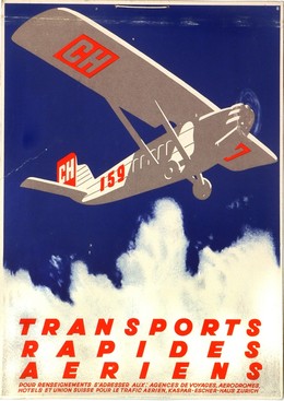 TRANSPORTS RAPIDES AERIENS – CH 159, Otto Baumberger