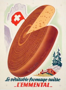 The real Swiss Cheese Emmenthaler, Jäggi + Wüthrich