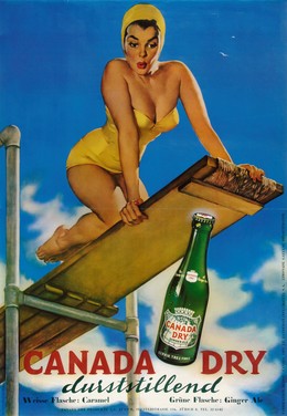 CANADA DRY – thirst-quenching, Gil (1914-1980) Elvgren