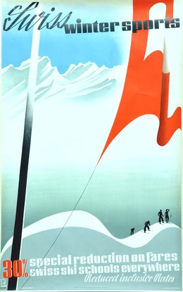 Swiss winter sports – 30% special reduction on fares – Swiss ski schools everywhere, Bernhard Reber