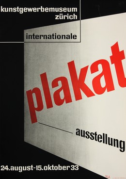 Internationale Plakat Ausstellung, Walter Käch