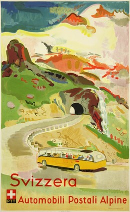 Swiss Alpine Post Buses – Swiss Alpine Postal Motor Coaches, Max Hegetschweiler