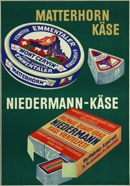 Matterhorn Käse – Niedermann-Käse, Hermann Alfred Koelliker