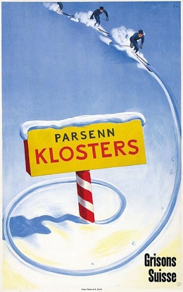 KLOSTERS Parsenn Grisons Suisse, Hugo Laubi