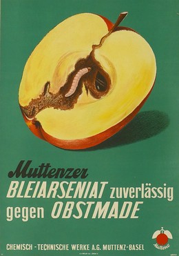 Muttenzer Bleiarseniat zurverlässig gegen Obstmade, Grimm