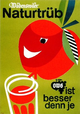 Apple juice from Wadenswil, Hermann Alfred Koelliker