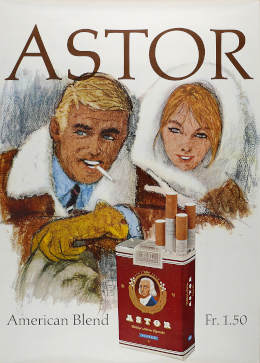 Astor American Blend Fr. 1.50, Artist unknown